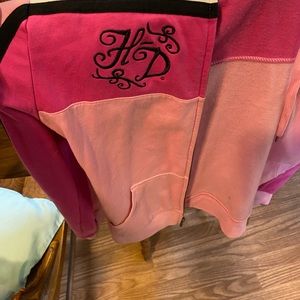 Pink Harley Davidson sweater